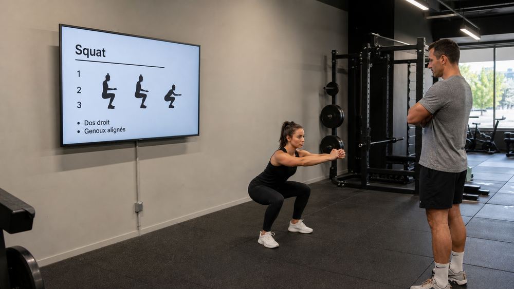 Illustration : Coaching & conseils, secteur Fitness & wellness