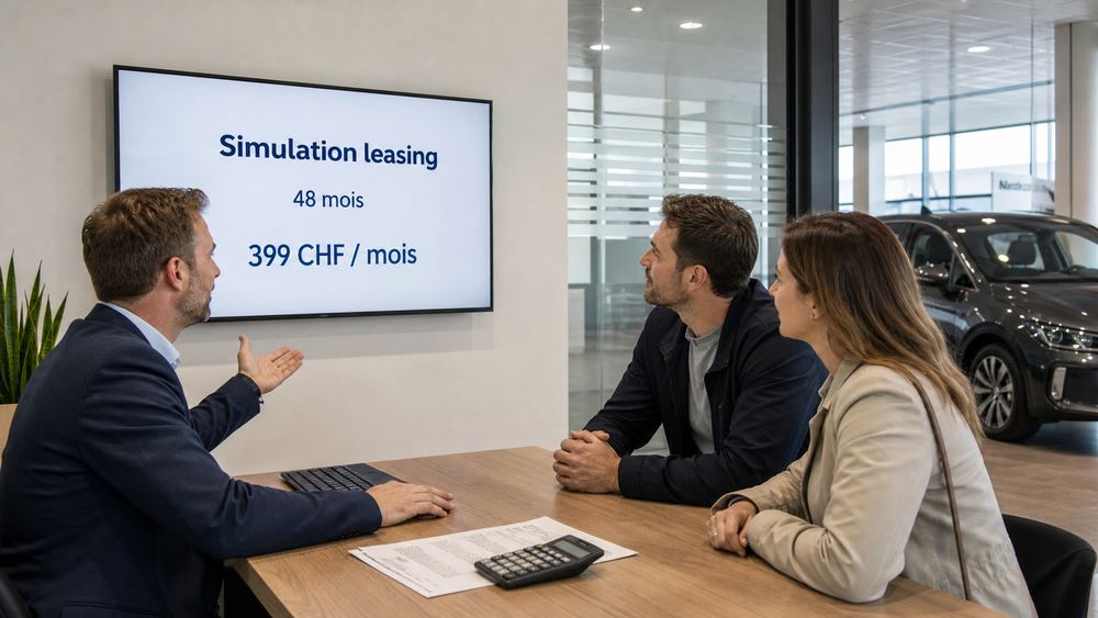 Illustration : Financement & leasing, secteur Garages & automobile