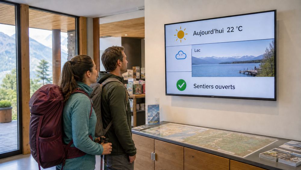 Illustration : Météo, webcams & infos locales, secteur Tourisme